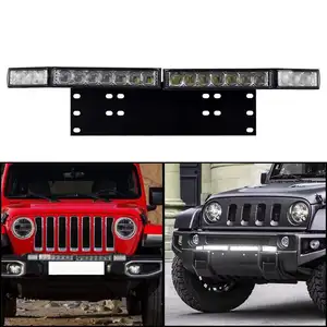 OVOVS Auto parts 12V Led Rear lamp Car License Plate Light for Jeep Truck SUV ATV Offroad Toyota Ford Chevrolet