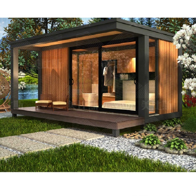 High End Single Slaapkamer Geprefabriceerde Modulaire Tiny Huis