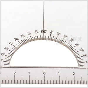 Tốt acrylic may tam giác cai trị phân loại, customized rõ ràng tam bộ quảng trường # t046 - Product Image 5