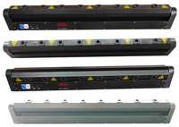 Barra de Luces Láser RGB E-2400RGB DMX512 de 2400mW para Iluminación de Paisajes, Clasificación IP54, Construcción de Aleación de Aluminio
