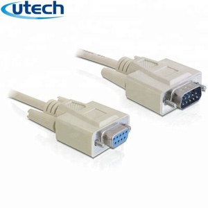 2025 New OEM utechcables 6ft <span class=keywords><strong>DB9M</strong></span> để <span class=keywords><strong>DB9F</strong></span> RS232 Twisted Pair PVC Áo Khoác Mở rộng cáp nối tiếp - Product Image 2