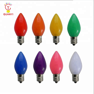 Illuminazione <span class=keywords><strong>di</strong></span> <span class=keywords><strong>buon</strong></span> <span class=keywords><strong>natale</strong></span> all'aperto con lampadina a LED opaca liscia C7 IP65 decorazione per le vacanze del giardino <span class=keywords><strong>di</strong></span> casa - Product Image 2