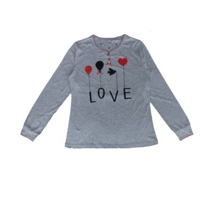 Fabrication <span class=keywords><strong>fille</strong></span> t-shirt à manches longues et pantalons longs pyjamas - Product Image 6