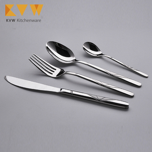 Hot Bán thiết lập dao kéo 72 thép không gỉ Flatware - Product Image 2