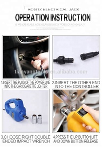 Clé à chocs électrique industrielle portable <span class=keywords><strong>mini</strong></span> 12V CE ISO ROGTZ pour changement rapide de pneus de voiture en cas d'urgence, modèle 2024, vente chaude, OEM - Product Image 4