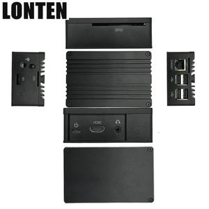 Lonten-carcasa de aluminio con ventilador, disipador de calor para Raspberry <span class=keywords><strong>PI</strong></span> 3B +/3B ASUS Tinker S, novedad - Product Image 6