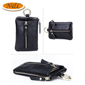 Quanzhou เคสหนังสำหรับผู้หญิง,กระเป๋าสตางค์มีช่องใส่เหรียญมีซิปกุญแจหนัง - Product Image 6