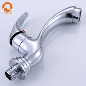 Factory Direct Sell Bathroom Wall Mounted <strong>Chrome</strong> <strong>Finished</strong> Basin Faucet <strong>Chrome</strong> Zinc Alloy Faucet Taps - Product Image 2