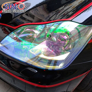 Película para Faros de Coche Personalizada, de Alta Calidad, con Cambio de <span class=keywords><strong>Color</strong></span> Camaleón, Vinilo para Automóviles, Precio de Fábrica, PVC Deportivo, SINOVINYL - Product Image 6
