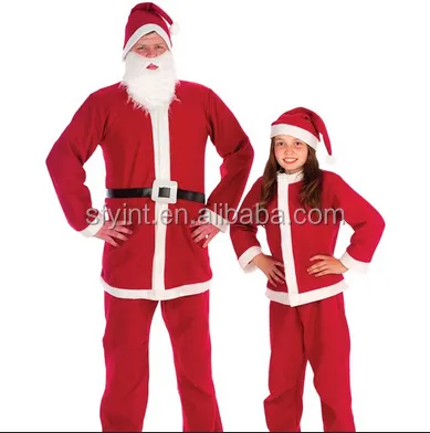 Christmas Party Decoration Father Christmas Costume