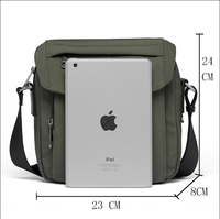 Sacs messagers imperméables de marque pour hommes, nouvelle mode, sac bandoulière pour hommes, sacs à main de créateur, sac décontracté de haute qualité pour hommes