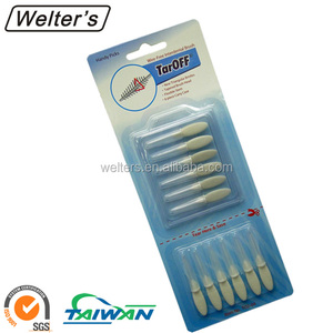 แปรงซอกฟันพลาสติกแบบพกพา 12 ชิ้น สีขาวและสีน้ำเงิน สำหรับผู้ใหญ่ - Product Image 2