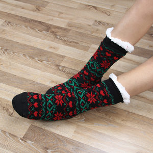 Chaussettes d'hiver en laine polaire pour enfants, garçon et fille, doux, épais et chaud - Product Image 2