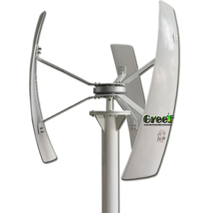 Instahot, nouveau modèle Turbine éolienne à axe vertical de 500W hors réseau, avec lames éoliennes de type C