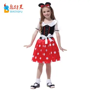 cheap carnival girl fancy dress costumes kids party cosplay mouse dress in stock