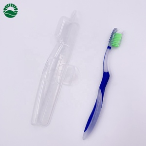 Boîte claire de brosse à dents de PVC de bonne qualité pour la brosse à dents adulte - Product Image 6