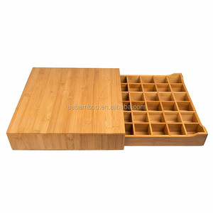 Bamboo <strong>Nespresso</strong> <strong>Capsule</strong> Coffee Pod <strong>Holder</strong> - Product Image 2