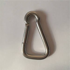 <span class=keywords><strong>Mousqueton</strong></span> <span class=keywords><strong>Delta</strong></span> en acier inoxydable avec <span class=keywords><strong>mousqueton</strong></span> à finition unie - Product Image 1