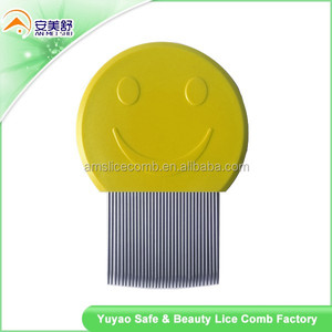 China plástico cabeza grande masaje peine para piojos liendres libres - Product Image 1