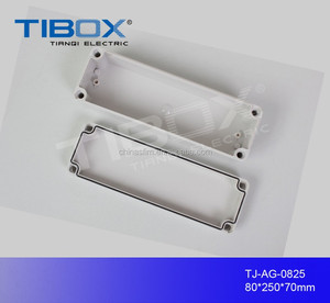 TIBOX ABSプラスチックスイッチジャンクションボックスエンクロージャーハウジング、蓋/透明カバー付き
