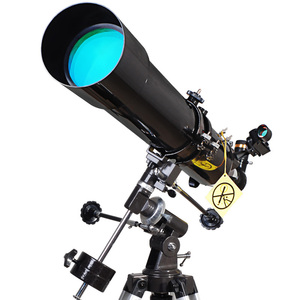 Celestron powerseeker 80eq, telescópio astronômico refratário equatorial para estudantes