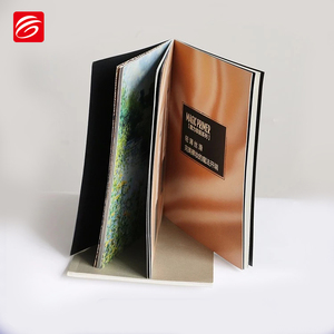 Custom Made Die Cut Cardboard Brochure Printing Custom Printed Catalogue &amp; <strong>Leaflet</strong> Commercial <strong>Paper</strong> Product - Product Image 2