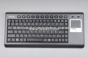 2.4G RF sans fil Mini clavier avec Touchpad K8-FR
