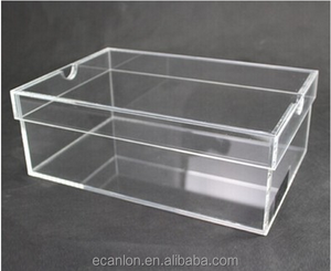 Claro plexiglás acrílico <span class=keywords><strong>caja</strong></span> <span class=keywords><strong>de</strong></span> almacenamiento <span class=keywords><strong>de</strong></span> <span class=keywords><strong>zapatos</strong></span> <span class=keywords><strong>nike</strong></span> - Product Image 1