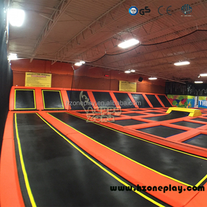 Parc de trampolines intérieur professionnel, solutions de parc d'aventure intérieur avec Wipe Out, Bumper Balls et Dodge Ball - Product Image 3
