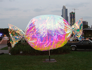 BOPET Dichroic Giấy Bóng Kính Óng Ánh Cho Thiết Kế Nghệ Thuật - Product Image 6