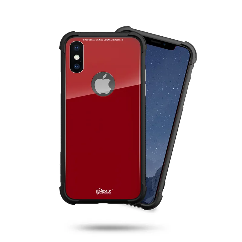 VMAX Shock-Absorption TPU Bumper and Anti-Scratch Ultra Slim Phone Case for iPhone X 10 With Wireless Charge