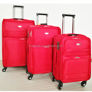 Ensemble <span class=keywords><strong>de</strong></span> <span class=keywords><strong>valises</strong></span> <span class=keywords><strong>souples</strong></span> à roulettes <span class=keywords><strong>3</strong></span> pièces en polyester 1680D pour voyages faciles - Product Image 3