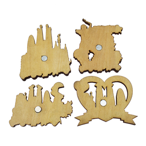 Aimant de réfrigérateur en MDF de haute qualité, coloré, souvenir d'Espagne, aimant personnalisé dansant la danse espagnole, aimant toréen espagnol - Product Image 6