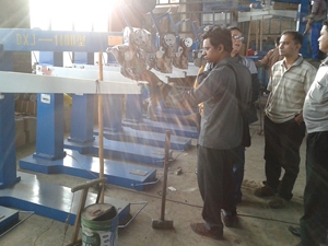 दफ़्ती बॉक्स सीनेवाली मशीन/नालीदार बोर्ड स्टैपल मशीन/नाखून पैकिंग बॉक्स मशीन - Product Image 4