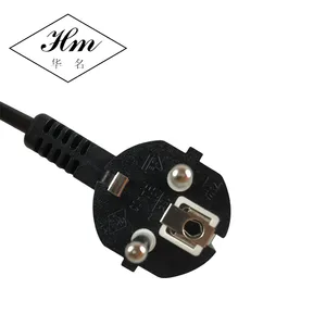 Schuko CEE7 / 7 Europäisches Netz kabel 16A 250V Gerade IEC-Buchse