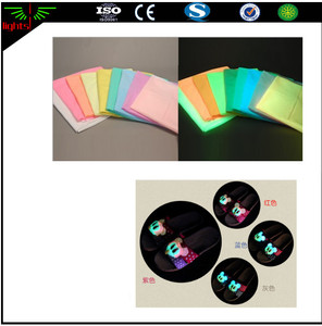 Brillan en la oscuridad de la felpa tela para brillar en la oscuridad t-shirt/sombrero - Product Image 6