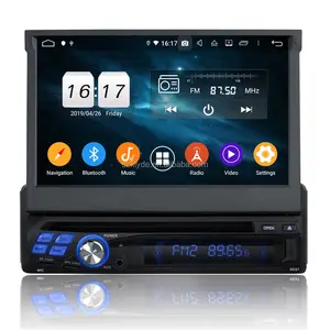 Klyde KD-8600 Single DIN 7 Inch Android Mobil Audio Player 1Din Universal Mobil Stereo Radio dengan Navigasi GPS