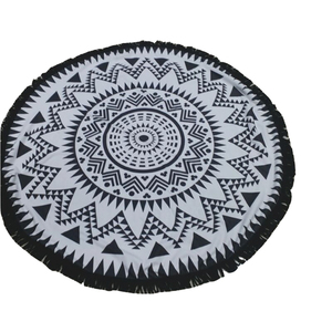 Ronde en ligne mandala <span class=keywords><strong>rondie</strong></span> turc serviette de bain plage - Product Image 2