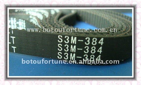 384s3m резиновые зубчатые ремни