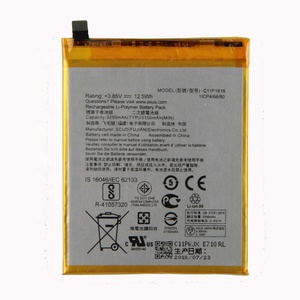 Batterie de téléphone d'origine C11P1618 pour <span class=keywords><strong>ASUS</strong></span> <span class=keywords><strong>Zenfone</strong></span> <span class=keywords><strong>4</strong></span> Z01KD ZE554KL 3250mAh - Product Image 3