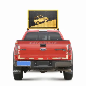 Schermo <span class=keywords><strong>LED</strong></span> Dinamico per Segnaletica Stradale Montato su Veicolo OEM, Insegna a Messaggio Variabile per Camion, Display <span class=keywords><strong>LED</strong></span> Portatile - Product Image 1