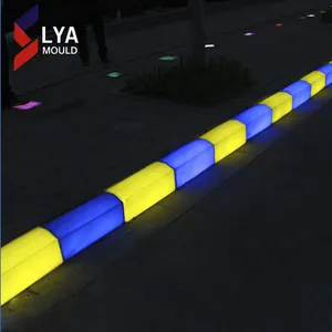 New Design pavement 연석 led 등 curb 돌 sizes 대 한 긴급 출동 장식