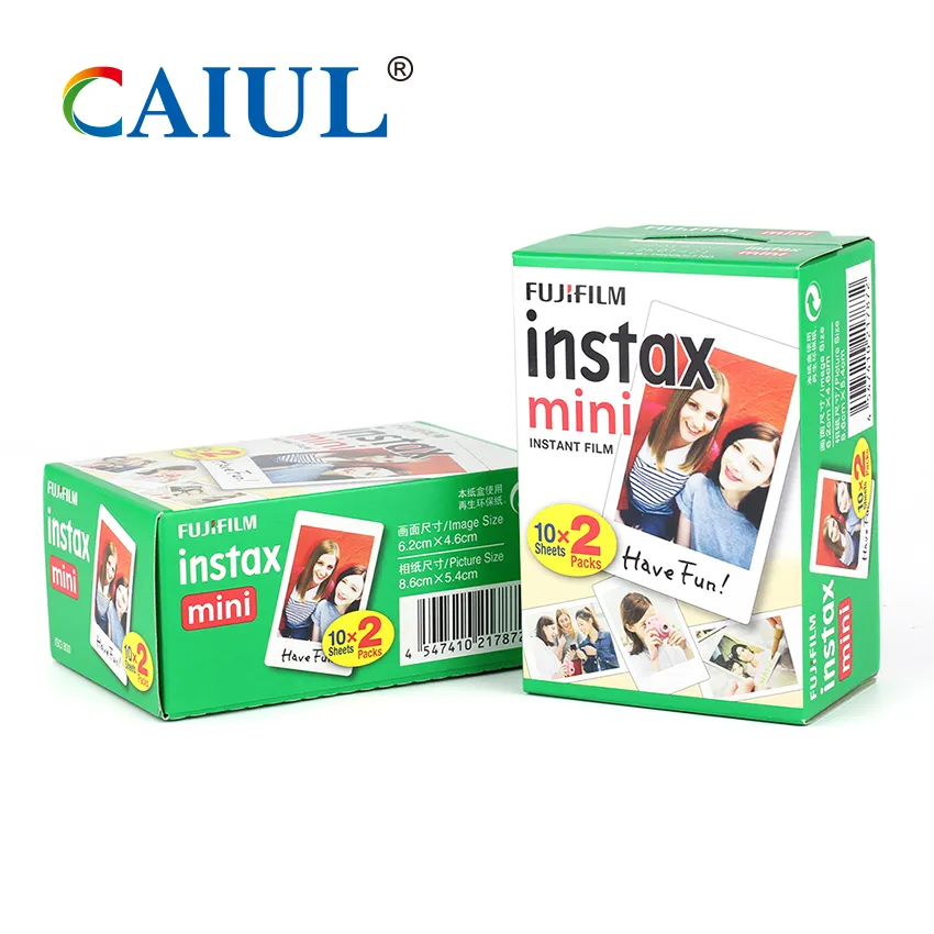 100% Orijinal Fujifilm Instax mini Film İkiz paketleri 20 sheets