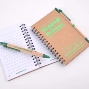 Eco notebook mit stift
