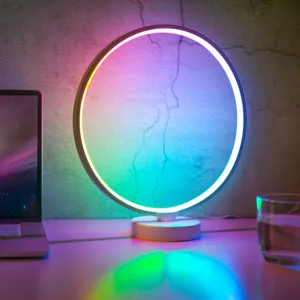 Best selling mood light remote control colorful moon desk lamp for living room