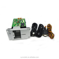 CRT-288-K001 RS232/USB Manual 3 In 1 IC Pembaca Kartu Masukan RFID Magnetik untuk Terminal Swalayan