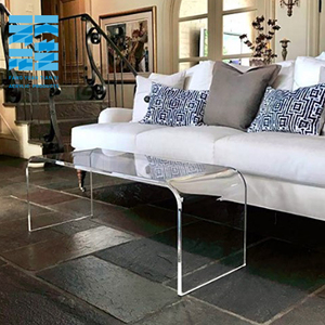 Haute Qualité Perspex Cascade Lucite <span class=keywords><strong>Table</strong></span> Basse Acrylique <span class=keywords><strong>Table</strong></span> Basse Acrylique <span class=keywords><strong>Table</strong></span> <span class=keywords><strong>Console</strong></span> - Product Image 2