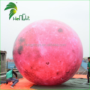 Ballon gonflable en PVC sur mesure, grande sphère publicitaire en forme de lune - Product Image 5