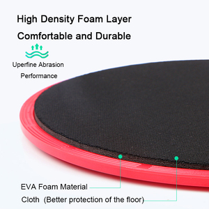 Dischi di scorrimento multifunzione all'ingrosso cursori per esercizi a doppia faccia - Product Image 5
