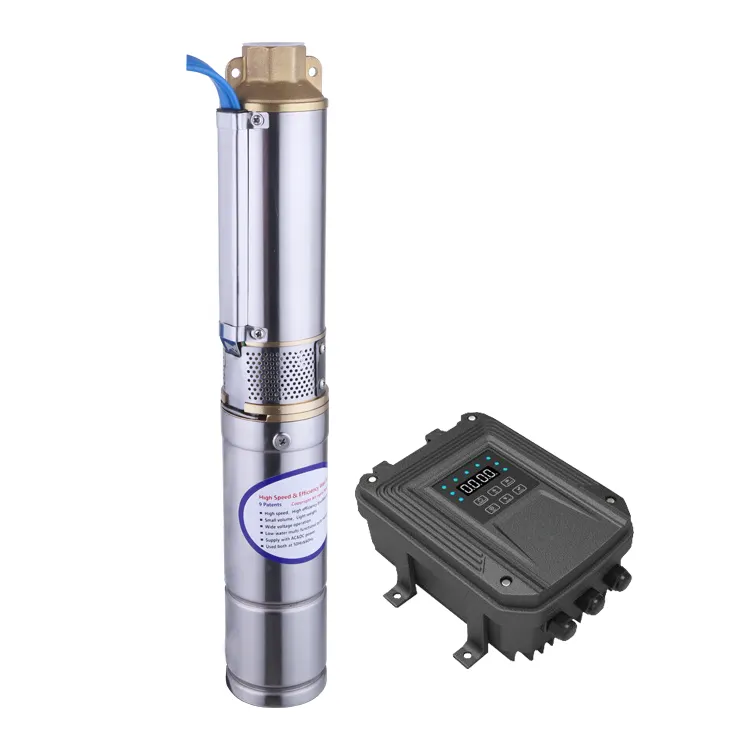 48V submercible well solar water pump pompe solaire submersible submersible pump without electricity